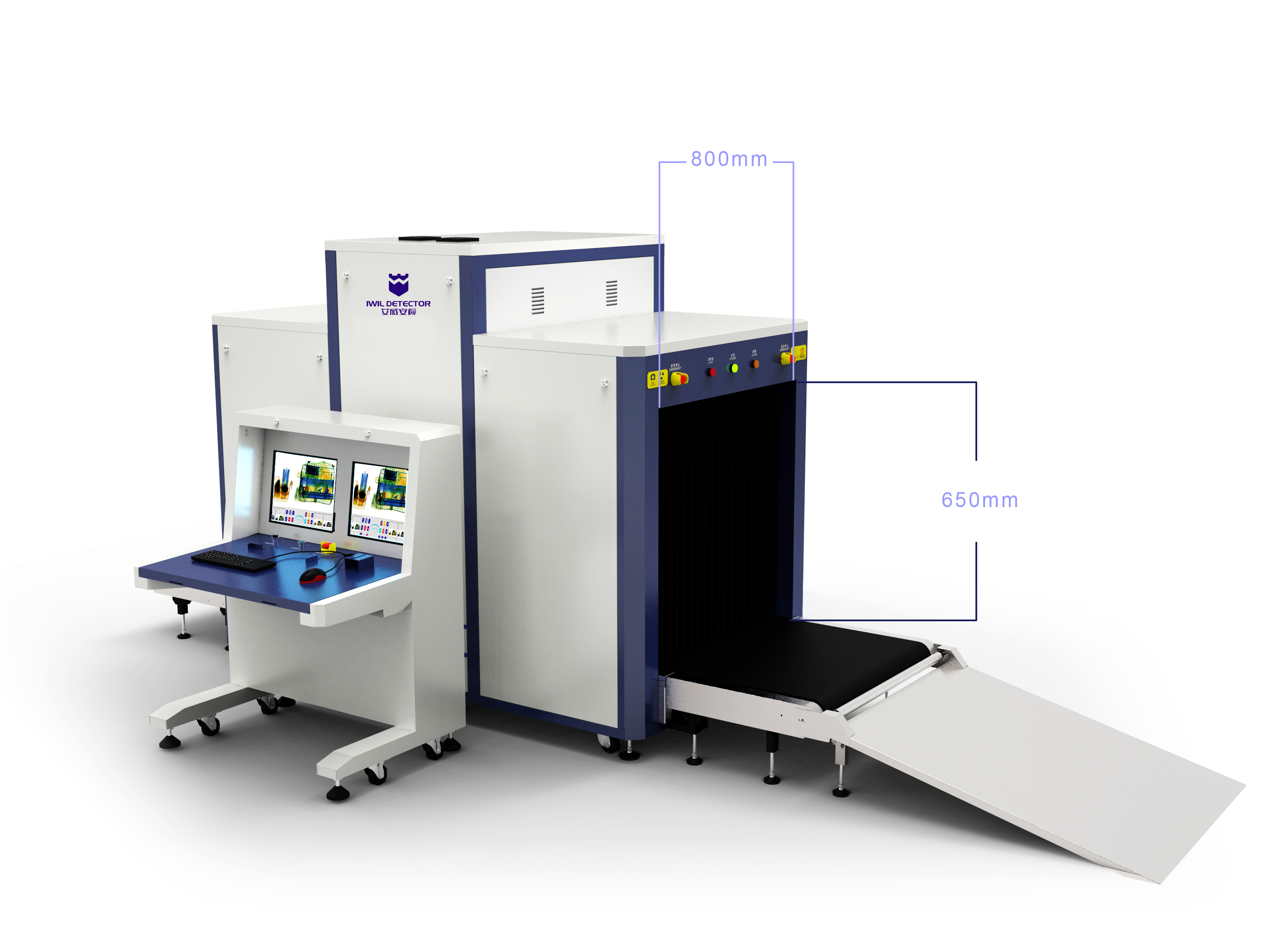  8065型艾崴安检IWILDT安检机 