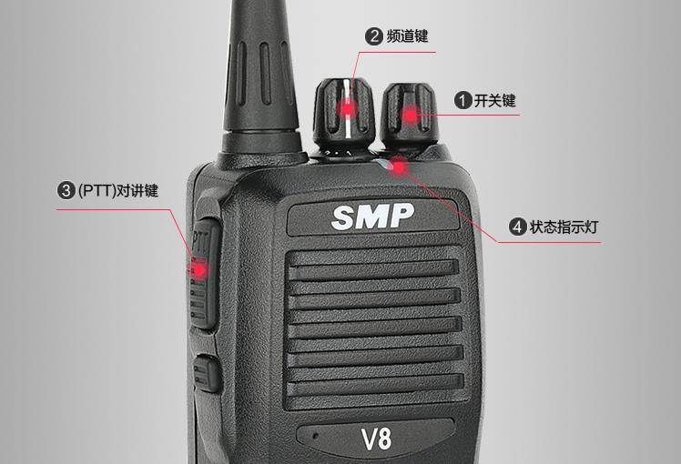 摩托罗拉对讲机SMP V8]